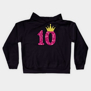 It's My 10th Birthday Polka Dots Happy Dot Day Boys Girls Kids Hoodie